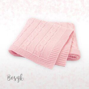 NEW - Blanket Knitting Pattern Baby Girl and Newborn - Knit Pattern Blanket Baby